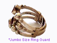 glitter jumbo ring