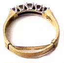 gold ring guard small